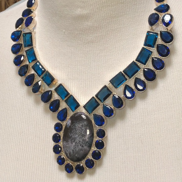 SOLD! Dendtrite opal necklace - Picture 4 of 8